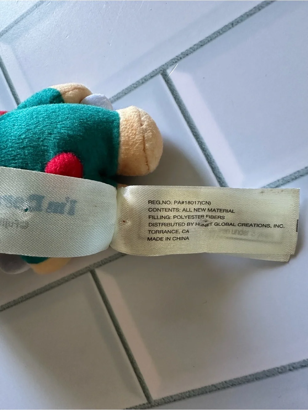 Hawaii I’m Doraemon Teal Plush Toy - Surfboard Collectible Key Chain